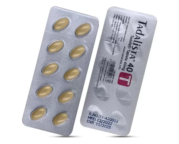 Tadalista 40mg Tablet